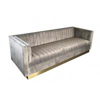 Quality Wholesale New model velvet upholstery furniture fabric living room sofa for for sale