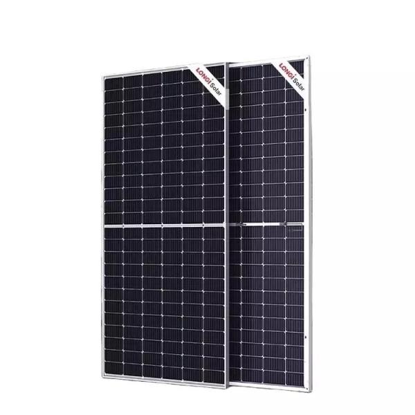 Quality 540w Mono Solar Panel Half Cell 182x182mm Silicon PV Module Hi Mo Longi Lr5 for sale