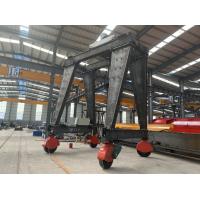 Quality 100T Rubber Tyre Mounted Gantry Crane With ISO CE SGS Certification for sale
