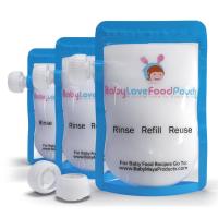 China Leak Proof Food Plastic Pouches Packaging k , Freezer Safe Breast Milk liquid pouch for sale
