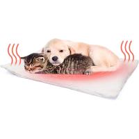 China Pet Kennel Mat Self-Heating Cat And Dog Mat Blanket Warm Lambswool Pet Kennel factory