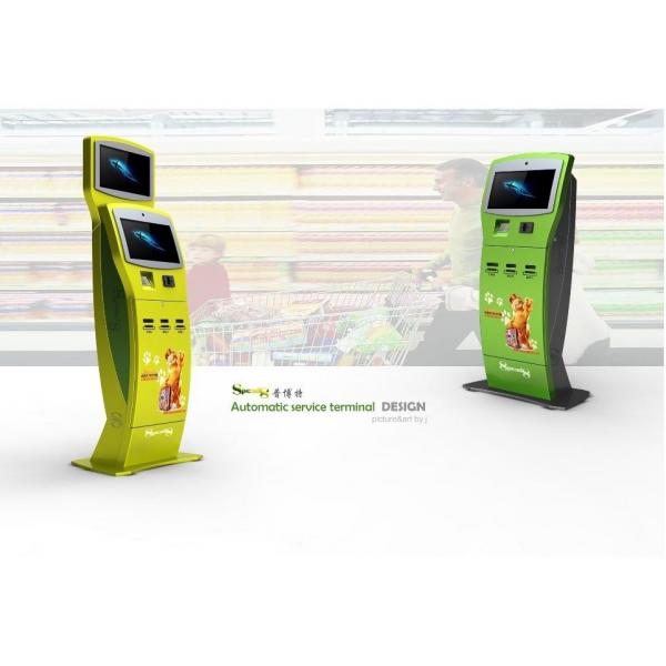 Quality Waterproof Wireless UPS Free Standing Kiosk for Retail / Ordering / Payment for sale