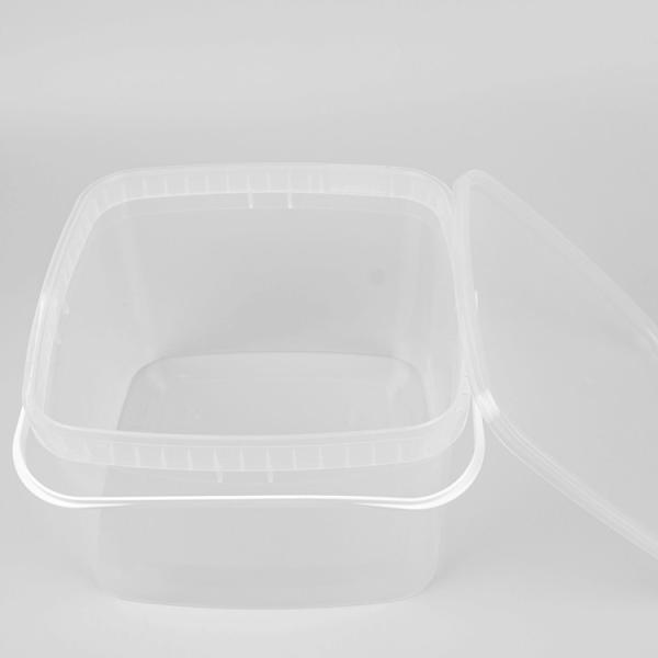 Quality 20cm Clear Plastic Ice Buckets for sale