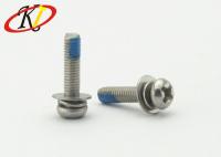 China Sems Steel Machine Screws Phillips Drive With Spring Washer / Flat Washer factory