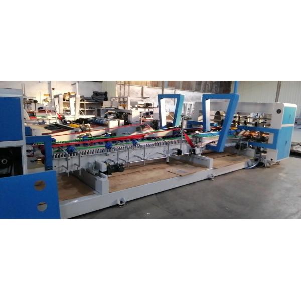 Quality Automatic Carton Folder Gluer Machine 150m/min easy operation for sale