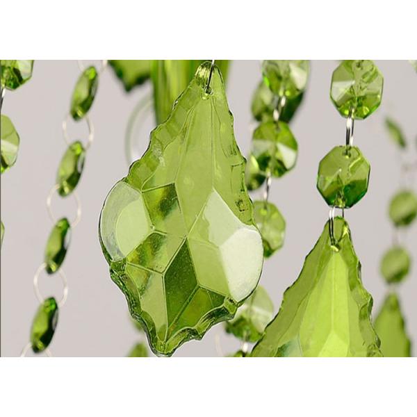 Quality Suspended Green Color 40Watts Tree Shape Candle Style Chandelier for sale