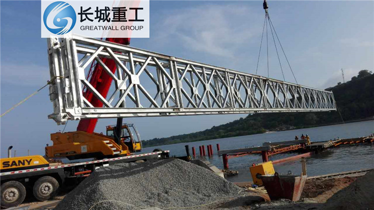 China PUENTE BAILEY /CB100(CB321) Bailey Bridge/compact 100 panel bridge factory