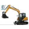 China New  Excavating Machinery 8 Ton Hydraulic Mini Excavator XE80D Crawler Excavator factory