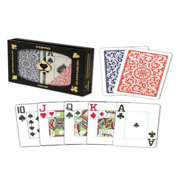 Quality Durable Copag 1546 Marked Poker Cards  , 2 Marked Card Deck Set For Poker Cheat for sale