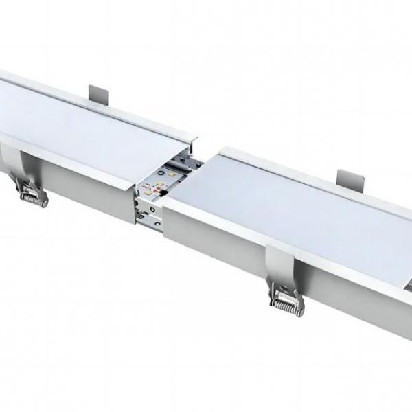 Quality Custom Recessed LED Linear Strip Light 440lm Aluminum Ceiling Mount for sale
