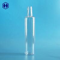 China Clear Recyclable Plastic Bottle 500ml 16OZ Beverage Liquid Packaging factory