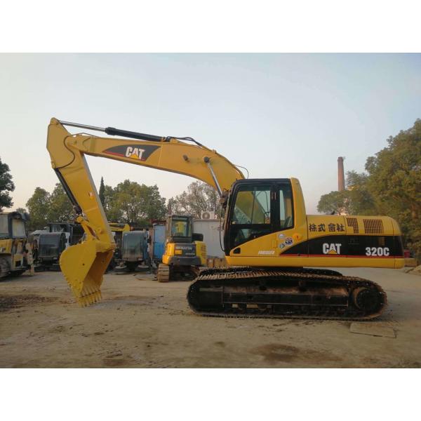 Quality Used 20 Ton Crawler Excavator, Pre-Owned Caterpillar 320c Track Excavator on for sale