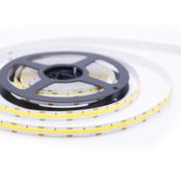 Quality 480 Chips FCOB High CRI LED Strip CRI90 12w Led Light 5M Per Roll for sale