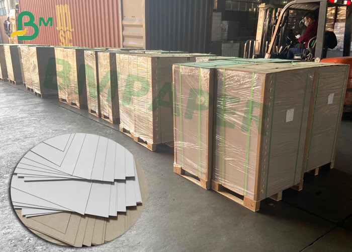 China C1S Board With Grey Back Recycled Paperboard 250gsm 350gsm CCNB factory