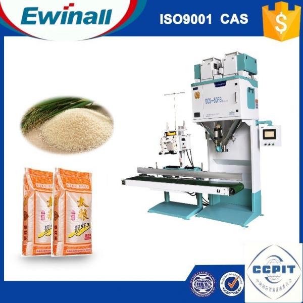 Quality 0.4MPa 1kg Rice Small Semi Automatic Weighing And Packing Machine Anti Erosion for sale