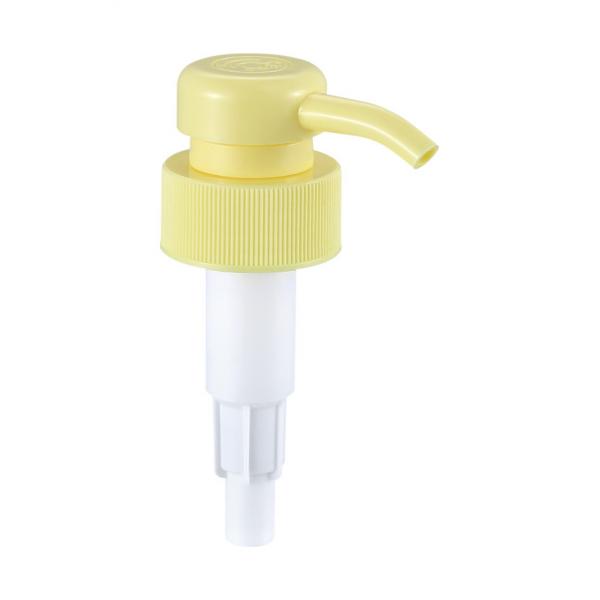 Quality Hot Selling Good Quality White Left Right Lock Lotion Pump Plastic Cosmetic for sale