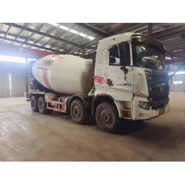Quality 350 HP Used Concrete Mixer Truck With HINO P11C-WC Type Engine for sale