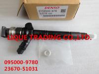 China DENSO Common rail injector 095000-9780, 0950009780 , 9709500-978 for TOYOTA 23670-51031 , 23670-51030, 23670-59035 factory