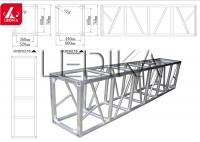 China 6082 Aluminum Square Truss Trade Show Booth Fashion Show Stage Equipment factory