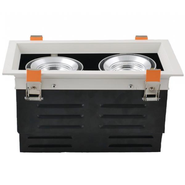 Quality Retrofit Recessed Cob Led Ceiling Downlights , Waterproof Twins LED Spot for sale