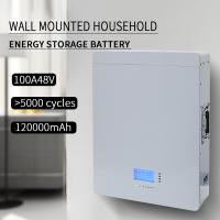 Quality Wall Mount 48V 120AH Lithium Battery Home Solar PV Energy Storage Battery for sale