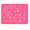 China Rectangle OEM Silicone Baby Mat Washable BPA Free Placemats factory