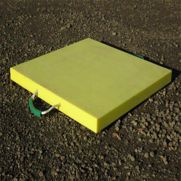 Quality Mobile Crane Truck Stabilizer Leg HDPE Outrigger Pads Platform With Handle for sale