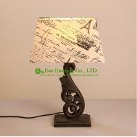 China Europe Style Table Lamp Iron Fabric Source Light Residential Lighting factory