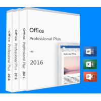 China Microsoft Office Professional Plus 2016 Product Key Digital License Office 2016 factory