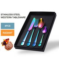 China Sustainable Stainless Steel Cutlery Set Steak Knives Polished Metal Dishwasher Safe factory