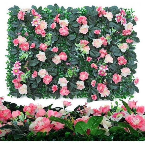 Quality Outdoor Aesthetics Artificial Daisy Bouquet Fake Floral Wall Panels Plant for sale