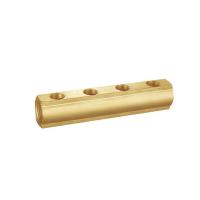 Quality 3/4"X1/2" 4 Way Brass Manifold Sand Blast 50mm Centres Distance for sale