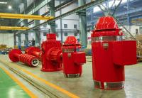 China UL / FM 750 GPM Vertical Turbine Fire Pump Diesel Engine Driven factory