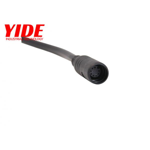 Quality 48V 2A E Bike Wire Connector IP67 8 Pin Female Plug Socket Cable for sale