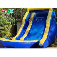 China Small Inflatable Slide High Durability PVC Tarpaulin Inflatable Bouncer Slide / Inflatable Slide For Kids factory
