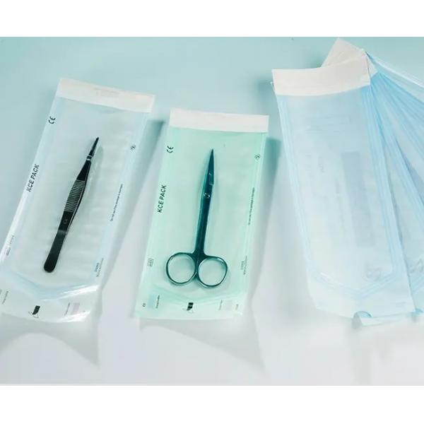 Quality 5.7 Cm X 13 Cm Medical Sterile Bag Dental Packaging Peel Pack Self Seal used for Sterilizing Dental Medical Instruments for sale