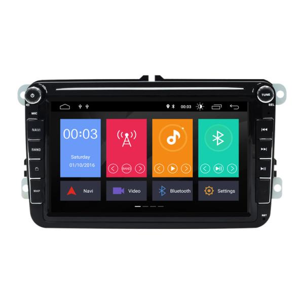Quality 2din Android Car Radio Stereo Multimedia Player For Passat / Touran / Skoda for sale