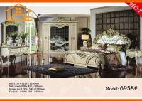 China full made in China Hot selling new design royal luxury classic italian antique bedroom furniture set factory