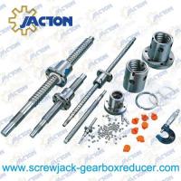 Quality DFU Double Nuts Ball Screws, High Speed, High Load, High Lead, High Precision, for sale