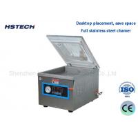 China Full Stainless Steel Chamer Desktop Placement Transprent Cover Vacuum Packing Machine factory