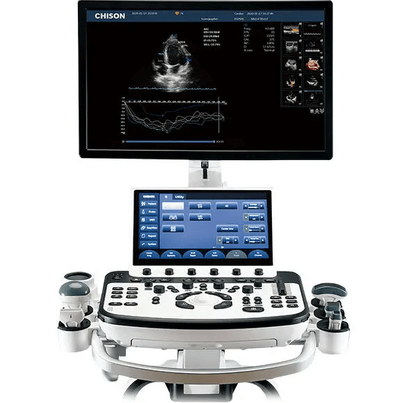 Quality Cart-Based Chison Ultrasound Machine Xbit 90 With Auto EF Function for sale