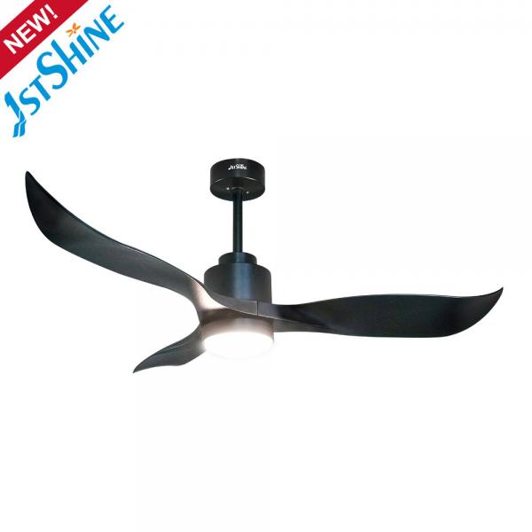 Quality Dc Circuit 60W Remote Control Ceiling Fan Home 3 Abs Plastic Fan Blades for sale
