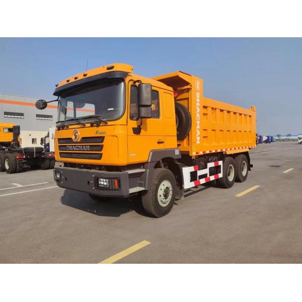 Quality 340hp Heavy Dump Truck SHACMAN F3000 Tipper Truck Yellow 6x4 380HP 430HP for sale