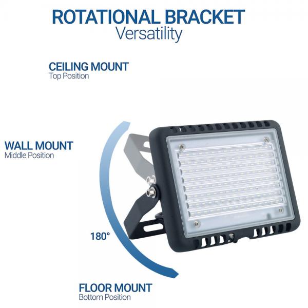 Quality 100w High Mast LED Solar Flood Lights SMD5730 IP65 For Indoor Warehouse for sale