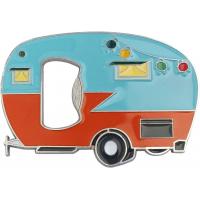 China Durable Custom Magnet Bottle Opener With Fridge Magnets Sticker For Camper Lovers factory