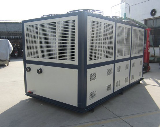 Quality CE / ISO Air Cooled Screw Chiller With Semi Enclosed Compressor for sale