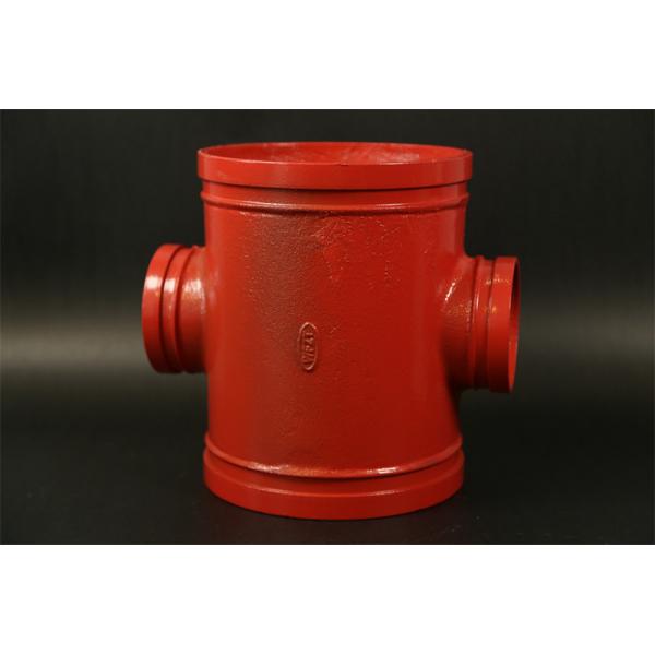 Quality XGQT05-219x108-2.5 4 Way Pipe Fitting High Strength Corrosion Resistance for sale