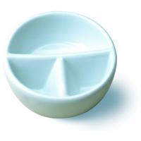 China Professional White Artist Paint Palette , Durable Paint Color Palette Ceramic Nesting Bowls factory