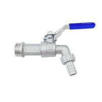China Media Water Stainless Steel Water Valve Faucet Bibcock at for Normal Temperature for sale