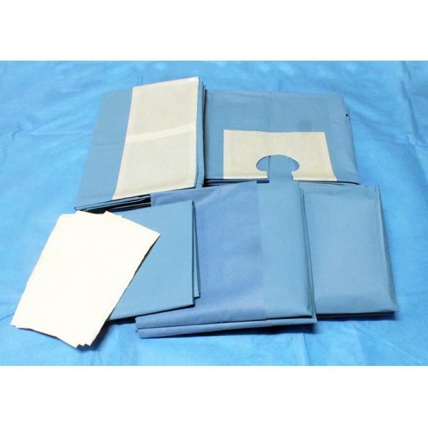 Quality Hospital Disposable Surgical Packs Single Patient Wear with Pillow Case for sale